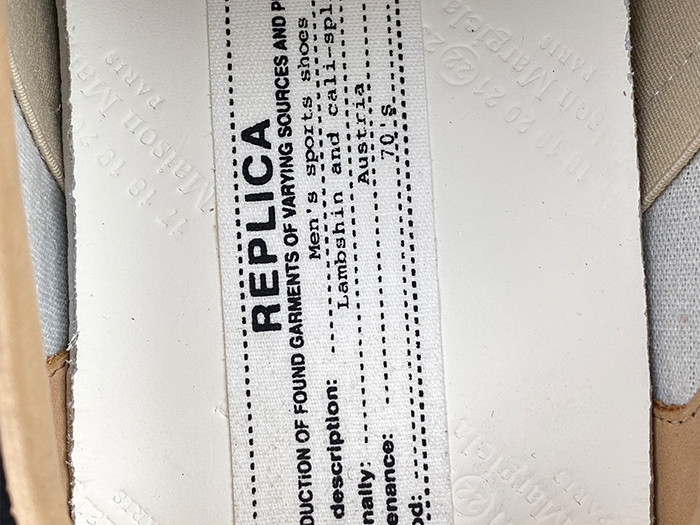 MAISON MARGIELA CALFSKIN SNEAKERS