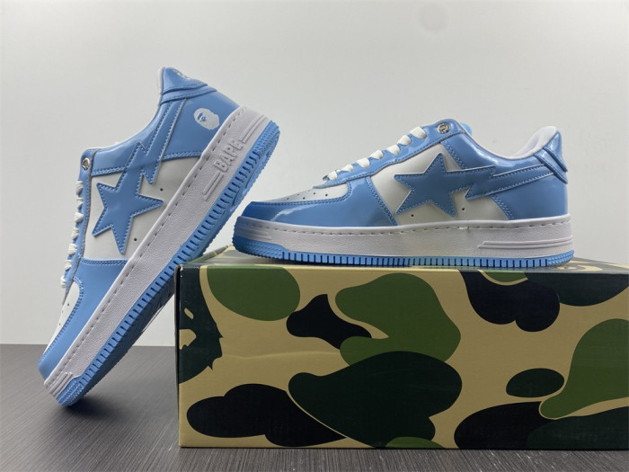 A Bathing Ape SK8 Sta Low Blue BA1H70191001