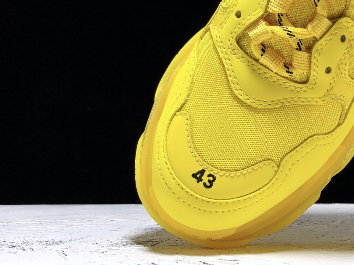 BALENGA TRIPLE S CLEAR SOLE YELLOW 544351 W09O1 6501