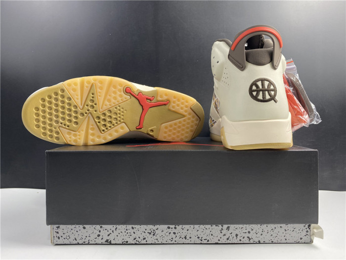 Jordan 6 Retro Quai54 Sail Brown (2020) CZ4152-100