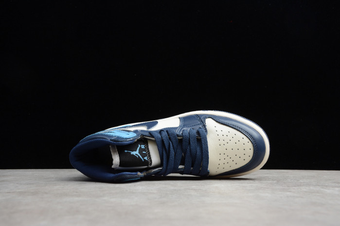 AIR JORDAN 1 OBSIDIAN UNIVERSITY BLUE 555088-140(kid)