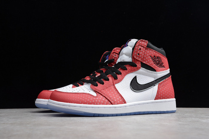 Jordan 1 Retro High Spider Man Origin Story 555088-602