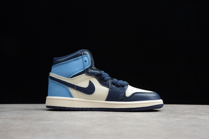 AIR JORDAN 1 OBSIDIAN UNIVERSITY BLUE 555088-140(kid)