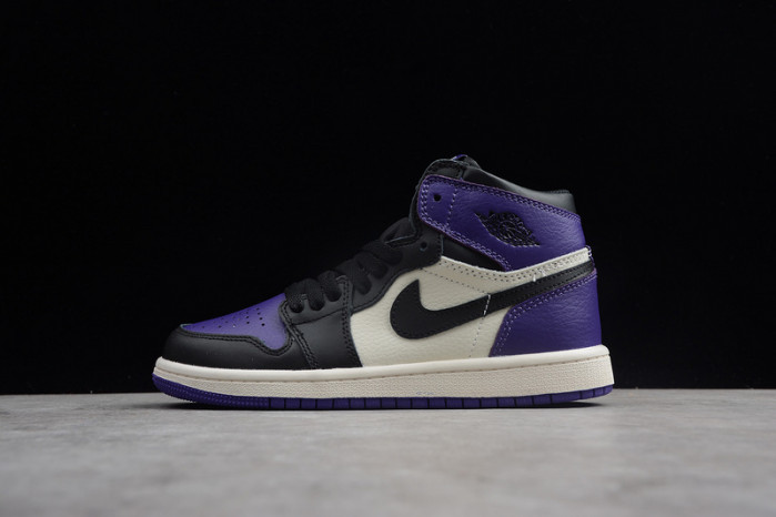 JORDAN 1 RETRO HIGH COURT PURPLE 555088-501(kid)