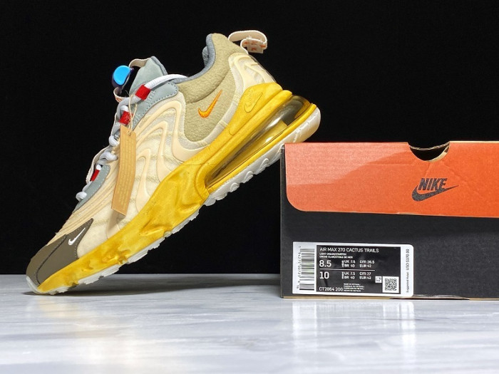 Nike Air Max 270 React ENG Travis Scott Cactus Trails CT2864-200