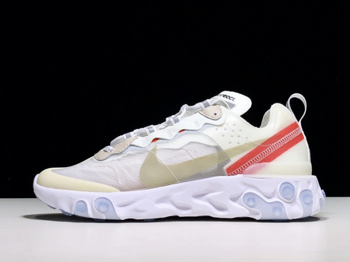 Nike React Element 87 Sail Light Bone AQ1090-100