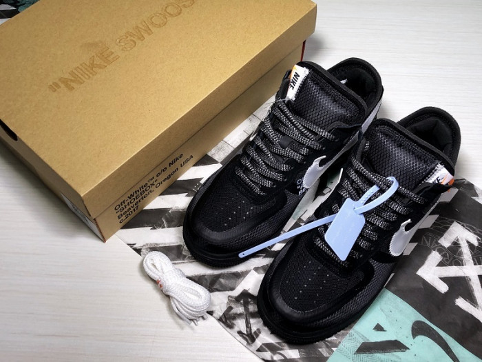 Nike Air Force 1 Low Off-White Black White AO4606-001