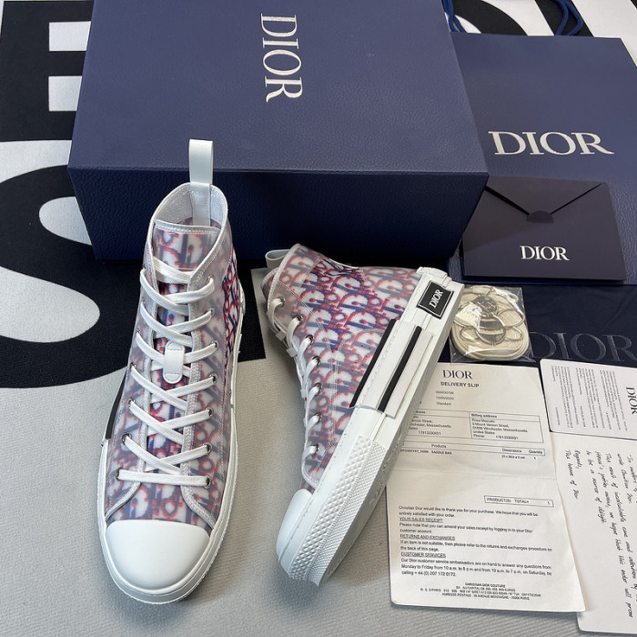 B23 OBLIQUE HIGH TOP SNEAKERS T00480H081
