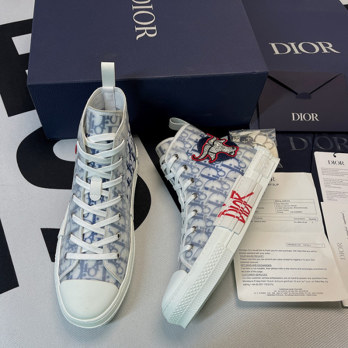 B23 OBLIQUE HIGH TOP SNEAKERS T00480H082