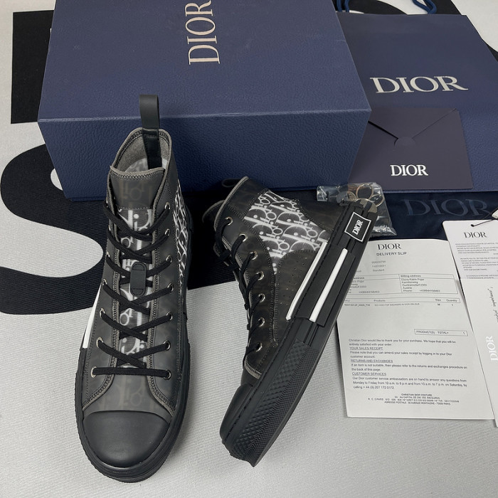 B23 OBLIQUE HIGH TOP SNEAKERS T00480H090