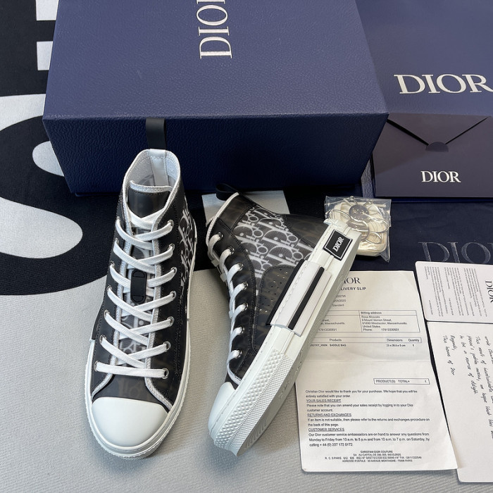B23 OBLIQUE HIGH TOP SNEAKERS T00480H092