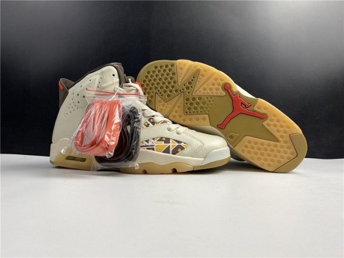 Jordan 6 Retro Quai54 Sail Brown (2020) CZ4152-100