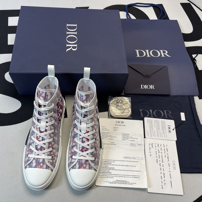 B23 OBLIQUE HIGH TOP SNEAKERS T00480H081