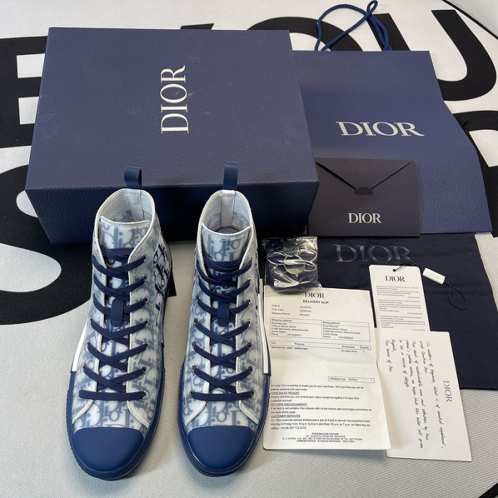 B23 OBLIQUE HIGH TOP SNEAKERS T00480H085