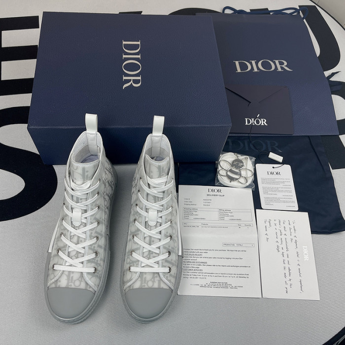B23 OBLIQUE HIGH TOP SNEAKERS T00480H089
