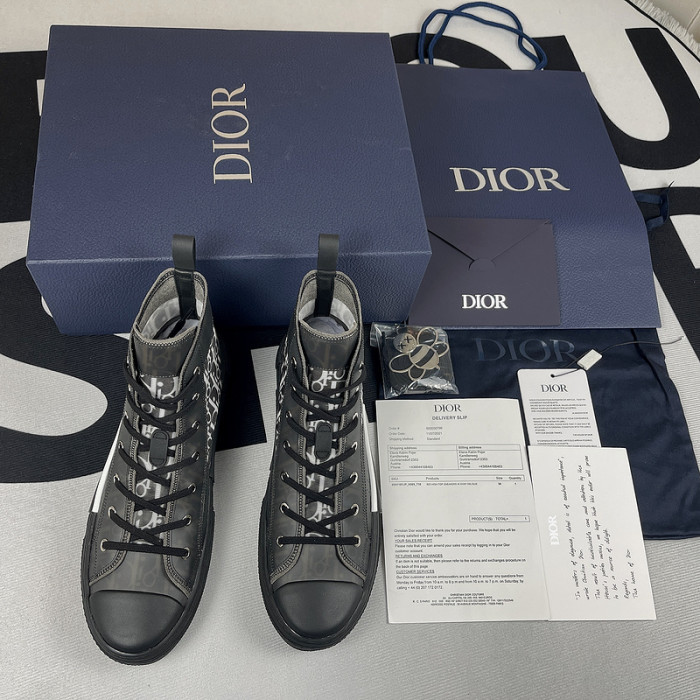 B23 OBLIQUE HIGH TOP SNEAKERS T00480H090