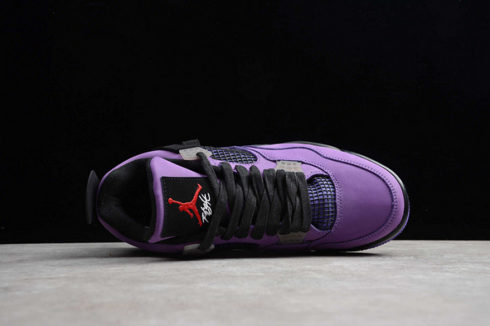 2018 TRAVIS SCOTT X AIR JORDAN 4 “PURPLE”308497-510