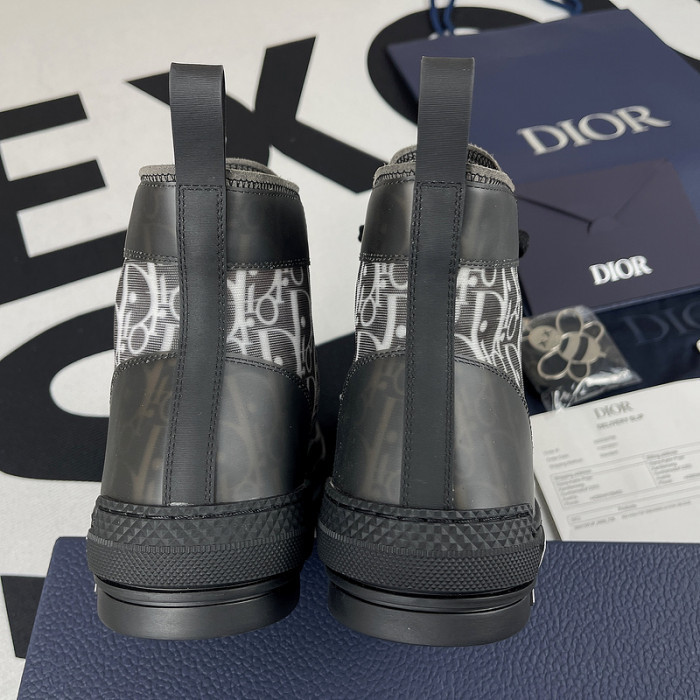 B23 OBLIQUE HIGH TOP SNEAKERS T00480H090