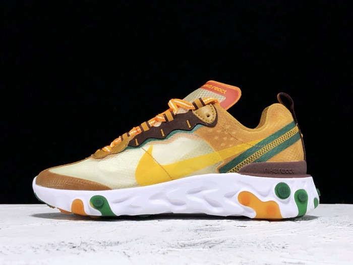 Nike React Element 87 Orange Peel CJ6897-113