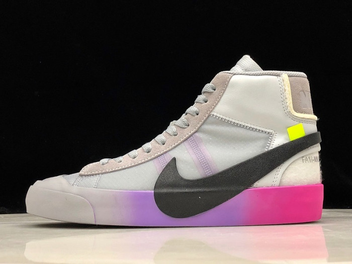 Nike Blazer Mid Off-White Wolf Grey Serena "Queen" AA3832-002