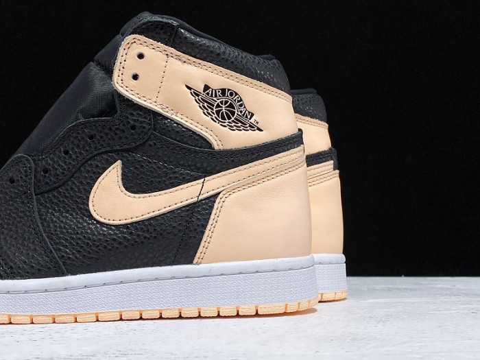 Jordan 1 Retro High Black Crimson Tint 555088-081