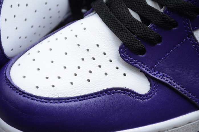 Jordan 1 Retro High Court Purple White 555088-500