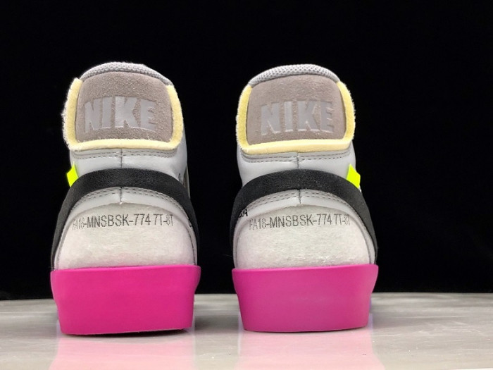Nike Blazer Mid Off-White Wolf Grey Serena "Queen" AA3832-002