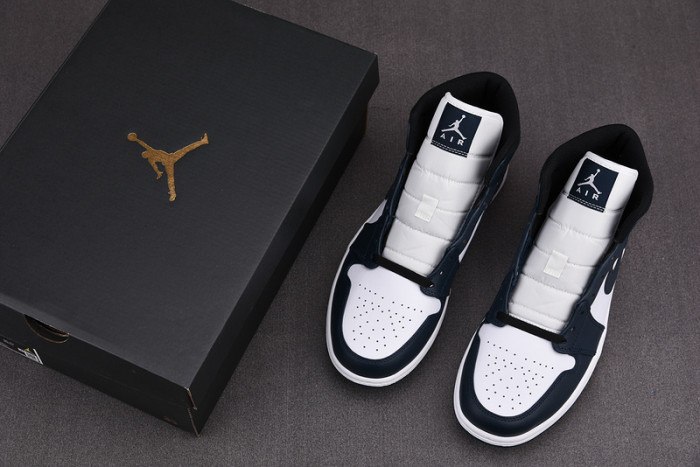 Jordan 1 Mid Armory Navy 554724-411