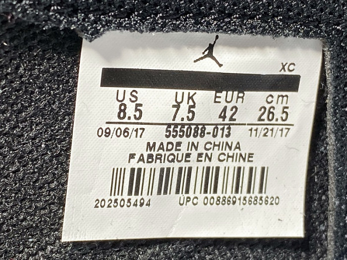 Jordan 1 Retro High Shadow (2018) 555088-013