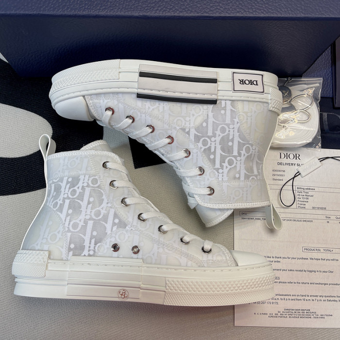 B23 OBLIQUE HIGH TOP SNEAKERS T00480H080