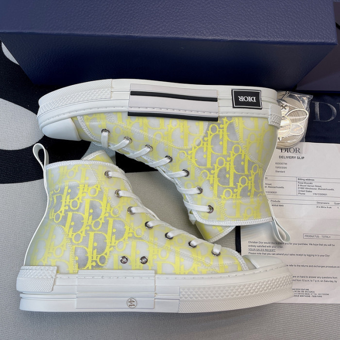 B23 OBLIQUE HIGH TOP SNEAKERS T00480H088