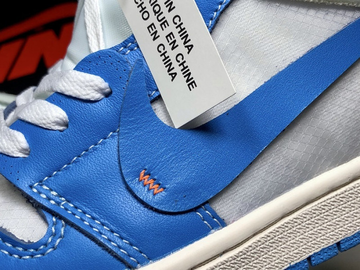 Jordan 1 Retro High Off-White University Blue “UNC”  AQ0818-148
