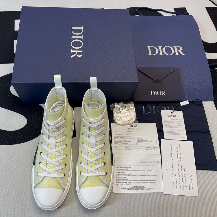 B23 OBLIQUE HIGH TOP SNEAKERS T00480H088