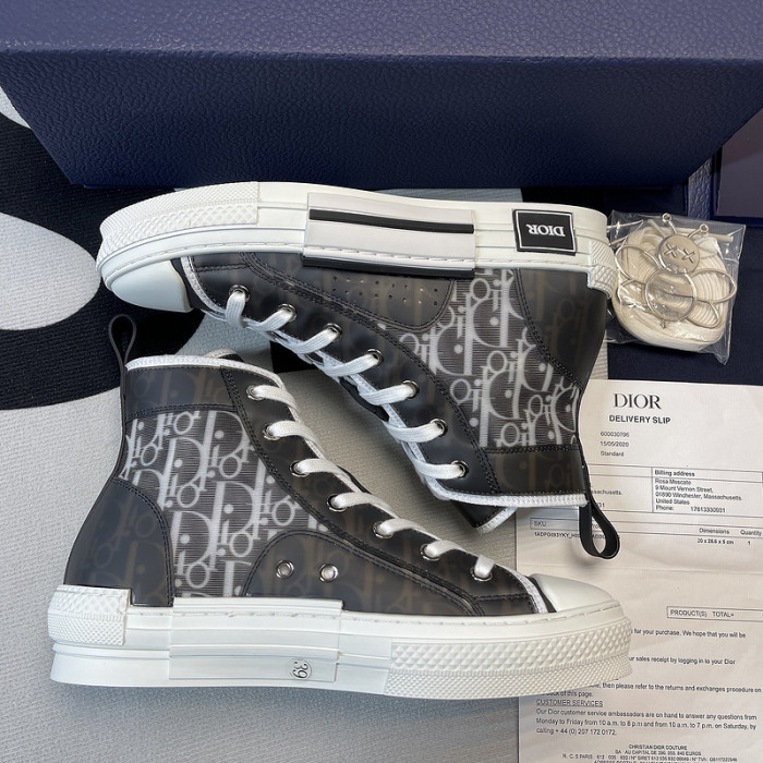 B23 OBLIQUE HIGH TOP SNEAKERS T00480H092