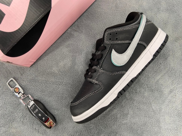 nike sb dunk low diamond S*pply co black diamond bv1310-001