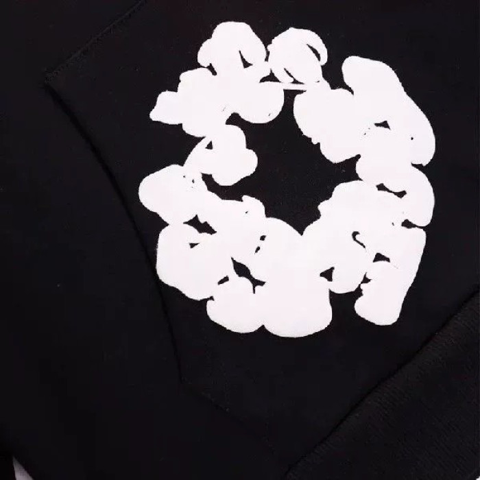 Denim Tears wreath-print cotton Hoodie