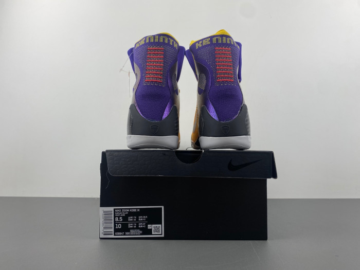 Kobe 9 Elite “Team” 630847-500