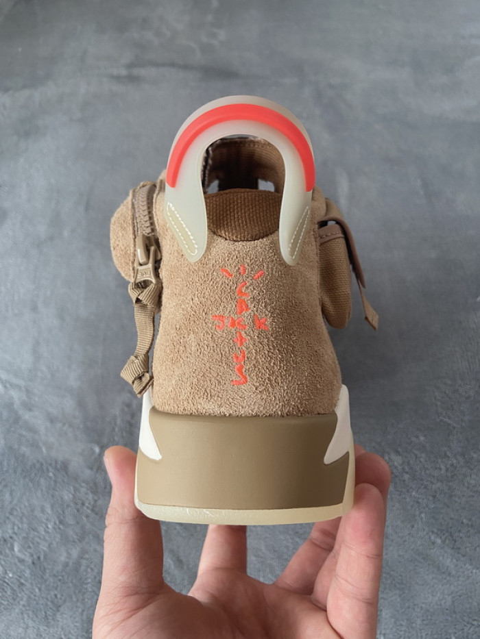Jordan 6 Retro Travis Scott British Khaki DH0690-200