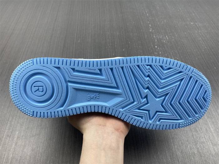 A Bathing Ape SK8 Sta Low Blue BA1H70191001