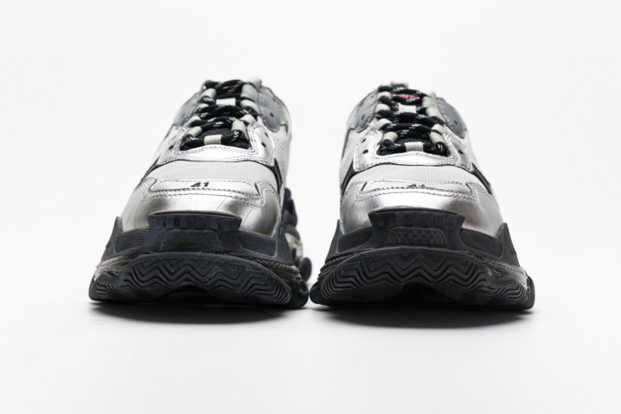 Ba*len*cia*ga triple s black silver 541624 w09e1 7320