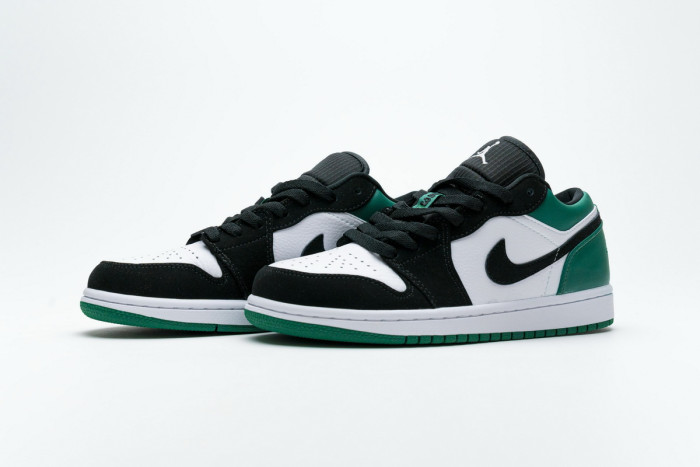 Jordan 1 Low White Black Mystic Green 553558-113