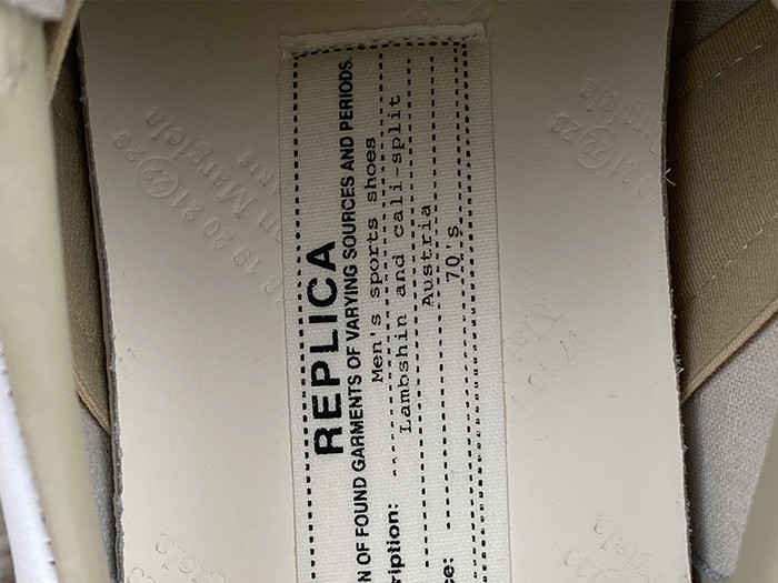 MAISON MARGIELA CALFSKIN SNEAKERS