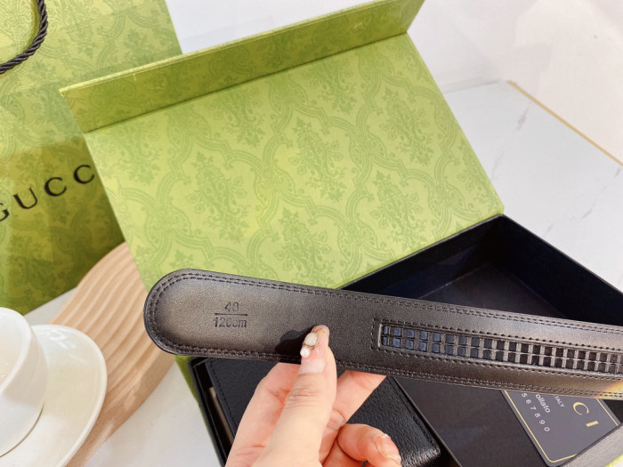GUCC WALLET & BELT SET(3.8 CM)