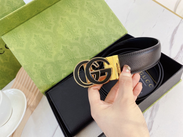 GUCC WALLET & BELT SET(3.8 CM)