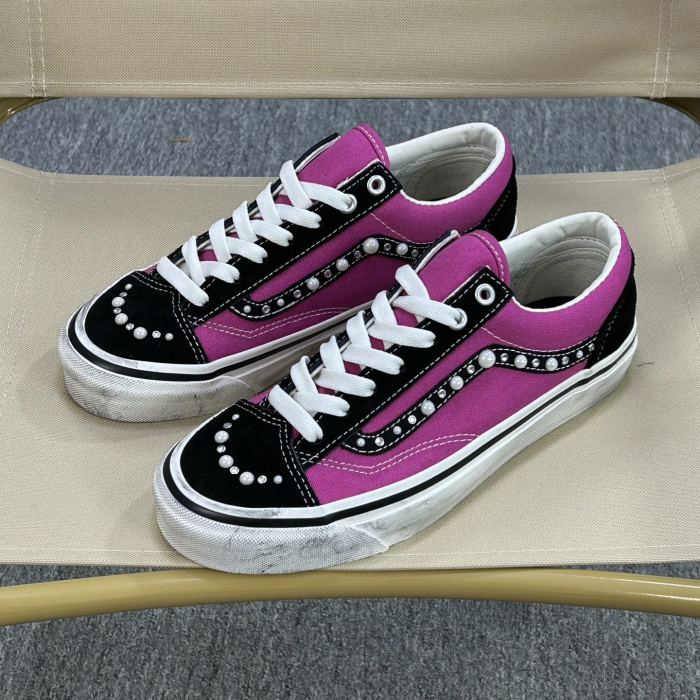 VANS OTW OLD SKOOL 36 PEARLIZED PACK PINK BLACK VN000E8