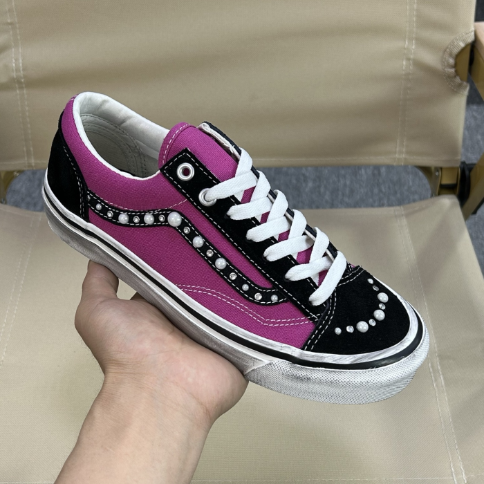 VANS OTW OLD SKOOL 36 PEARLIZED PACK PINK BLACK VN000E8