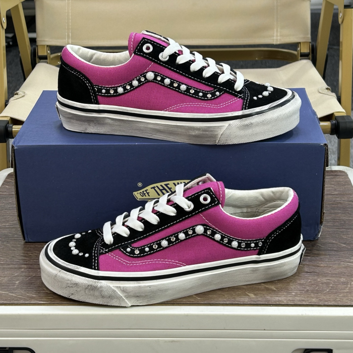 VANS OTW OLD SKOOL 36 PEARLIZED PACK PINK BLACK VN000E8