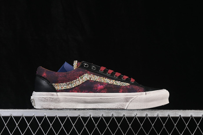 VANS OLD SKOOL 36 LX SOUVENIR BURGUNDY VN000D9RBRG