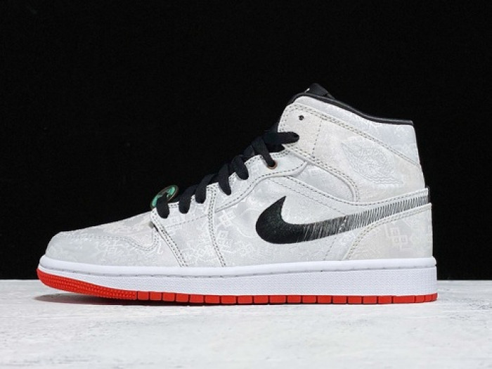 Jordan 1 Mid SE Fearless Edison Chen CLOT CU2804-100