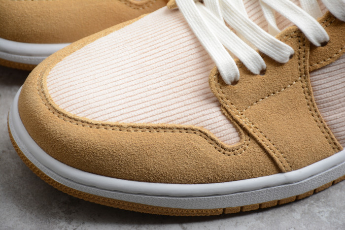 Jordan 1 Low SE Twine Orange Quartz Corduroy (W) DH7820-700